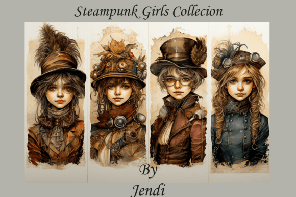 12 Steampunk Girls: A World of Intricate Design and Creative Possibility
