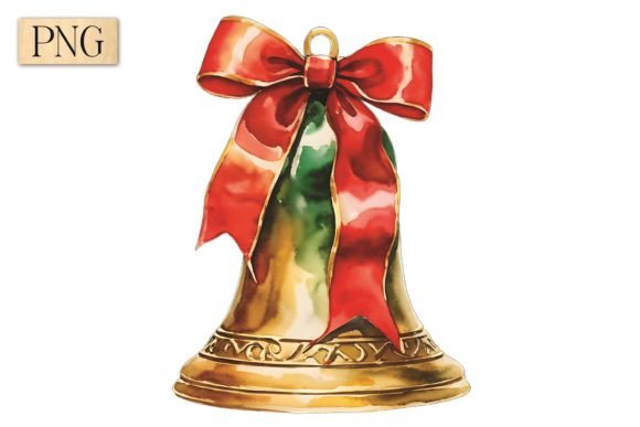 Christmas Bell PNG Clipart 1