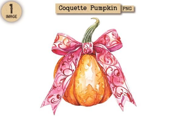 Coquette Pumpkin PNG Clipart 21