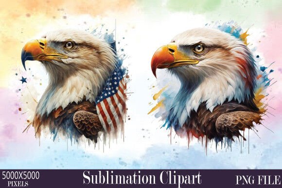 Memorial Day Watercolor Clipart 54