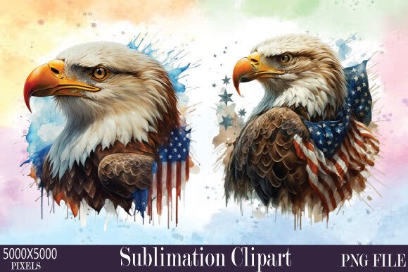 Memorial Day Watercolor Clipart 70