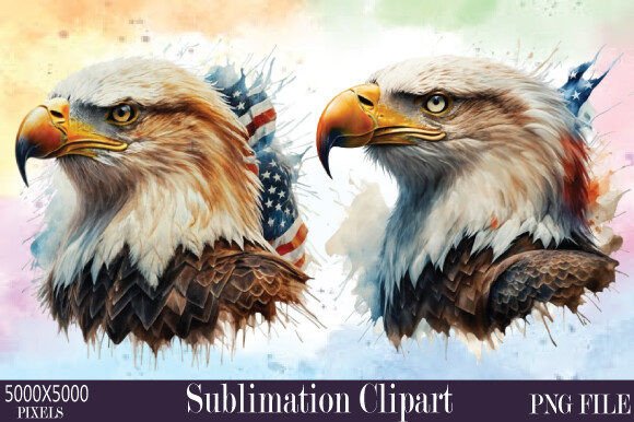 Memorial Day Watercolor Clipart 71