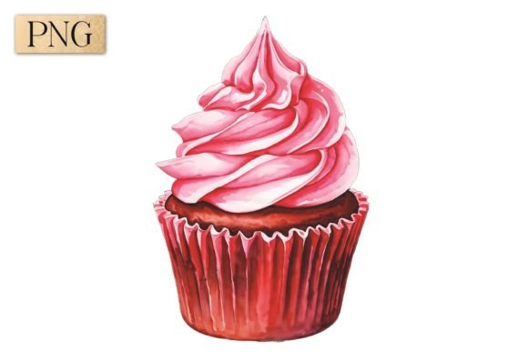 Valentine s Day Cupcake PNG Clipart 4